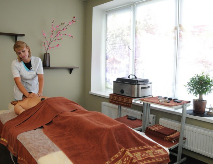 Стоунтерапия - Санаторий «Белая вежа»