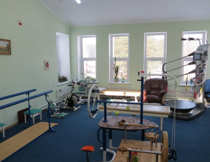 Кабинет индивидуальной гимнастики - Санаторий «Белая вежа»